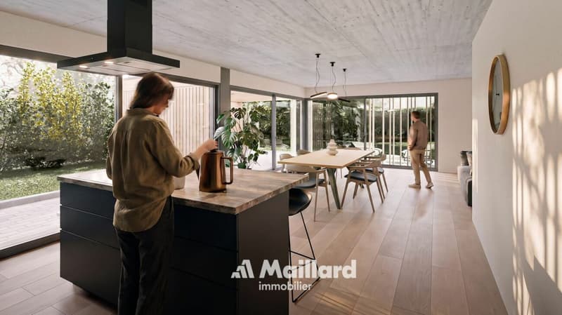 Magnifique projet de deux villas spacieuses et lumineuses, idéalement situées au calme à Crissier (2)