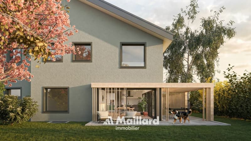 Magnifique projet de deux villas spacieuses et lumineuses, idéalement situées à Crissier (3)