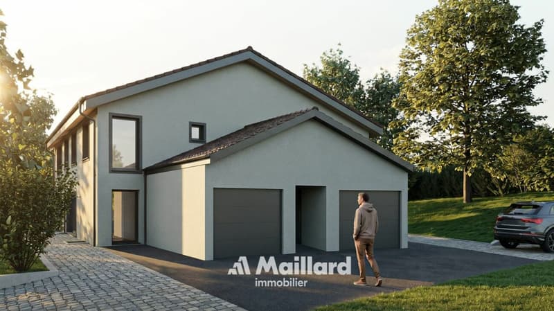 Magnifique projet de deux villas spacieuses et lumineuses, idéalement situées à Crissier (10)