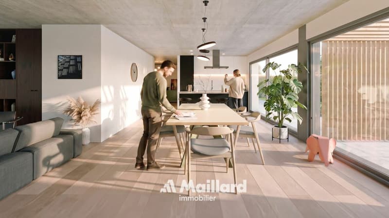 Magnifique projet de deux villas spacieuses et lumineuses, idéalement situées à Crissier (2)