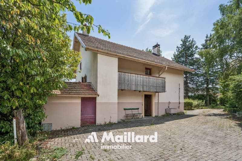 A louer - Maison individuelle avec vaste parcelle de plus de 1'900 m² (2)