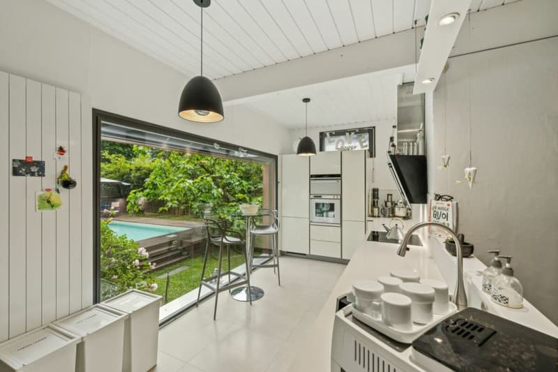 Luxe et nature à deux pas du centre - Villa privative contemporaine à Grand-Lancy (8)