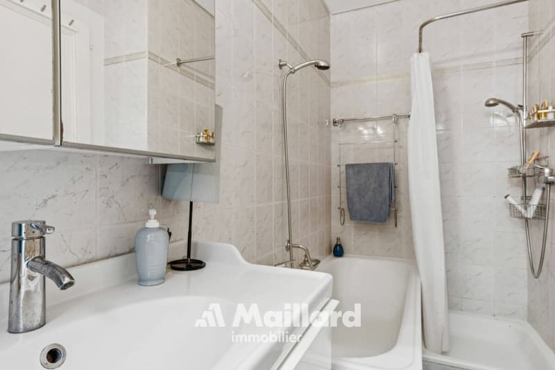Appartement de caractère avec jardin privatif au coeur de Lausanne (10)