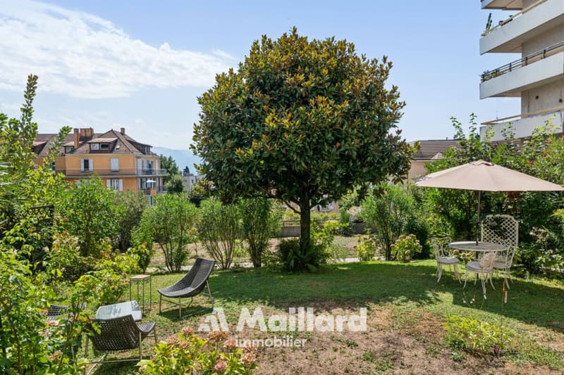 Appartement de caractère avec jardin privatif au coeur de Lausanne (11)