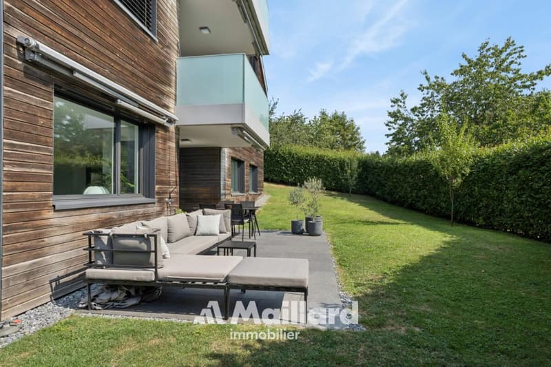 Superbe appartement de 3.5 pièces avec terrasse et vaste jardin privatif à Epalinges (1)