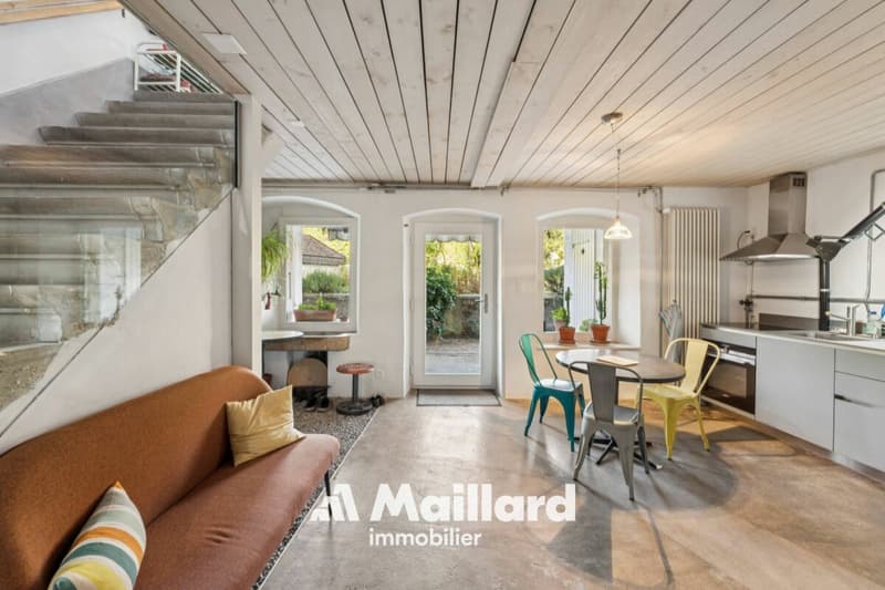 L'Isle - Belle maison villageoise rénovée avec jardin (14)