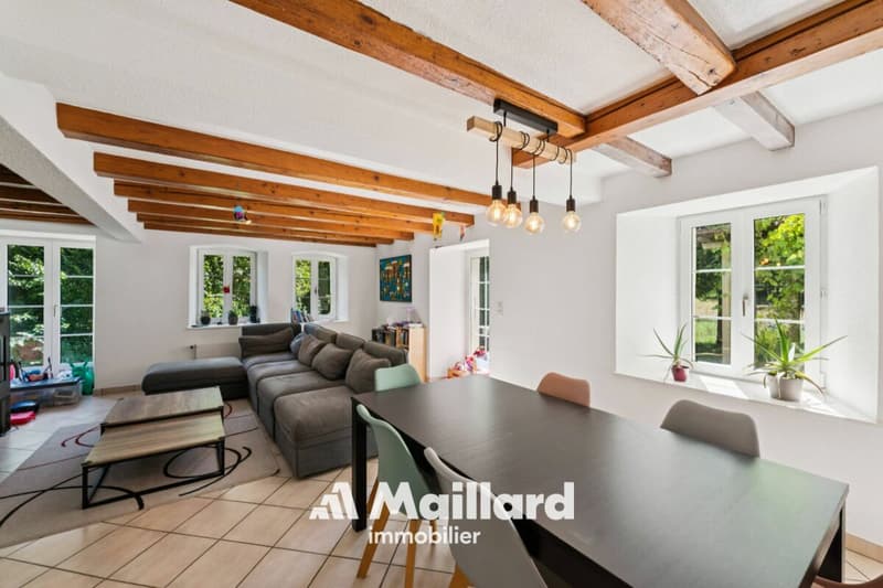 Authentique ferme de 5.5 pièces avec grange sur une vaste parcelle de 2'309 m2 (9)