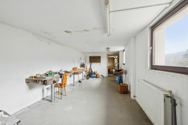 Vallorbe - Maison de 7p. à rénover avec atelier et jardin (12)