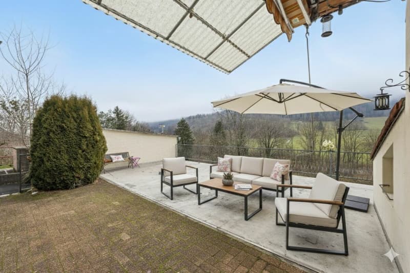 Vallorbe - Maison de 7p. à rénover avec atelier et jardin (14)