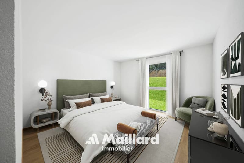 Orbe - Appartement neuf de 4,5 pièces avec vue sur la plaine et les Alpes (4)