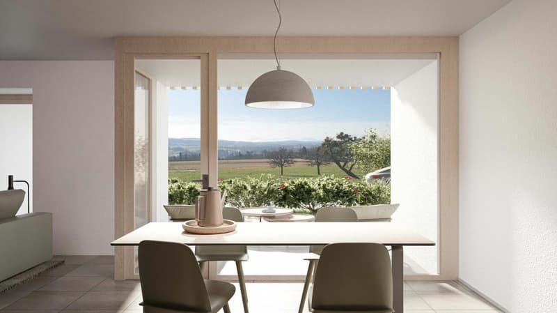 Cronay - Appartement neuf de 5,5 pièces avec grande terrasse et espace extérieur privatif (8)