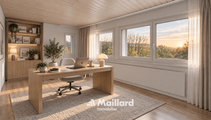 Villa individuelle d'exception avec vue dégagée sur la nature (4)