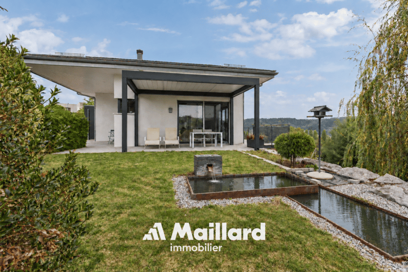 Villa individuelle d'exception avec vue à 180° sur la plaine de la Broye (2)