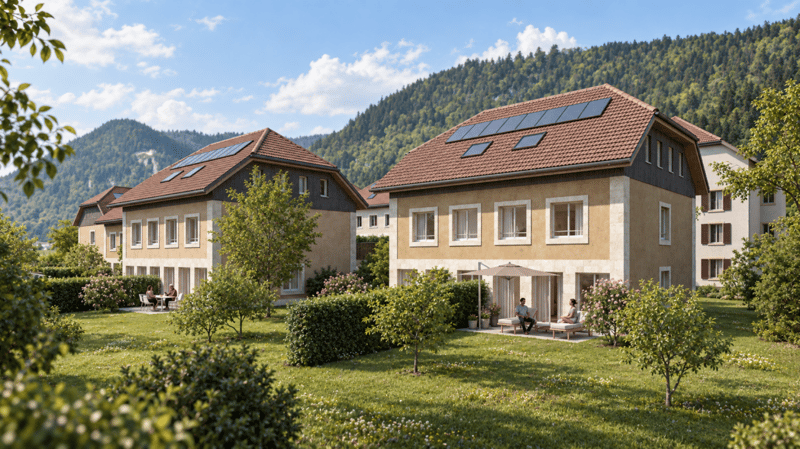 Villa mitoyenne 5.5 pièces avec jardin - Boveresse | Lot H (14)