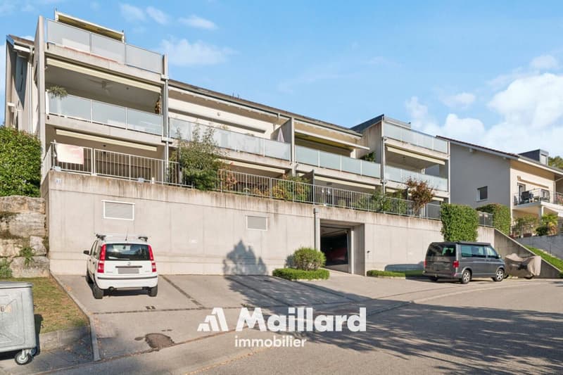 Magnifique appartement de 4.5 pièces avec jardin privatif dans un cadre verdoyant à Begnins (10)