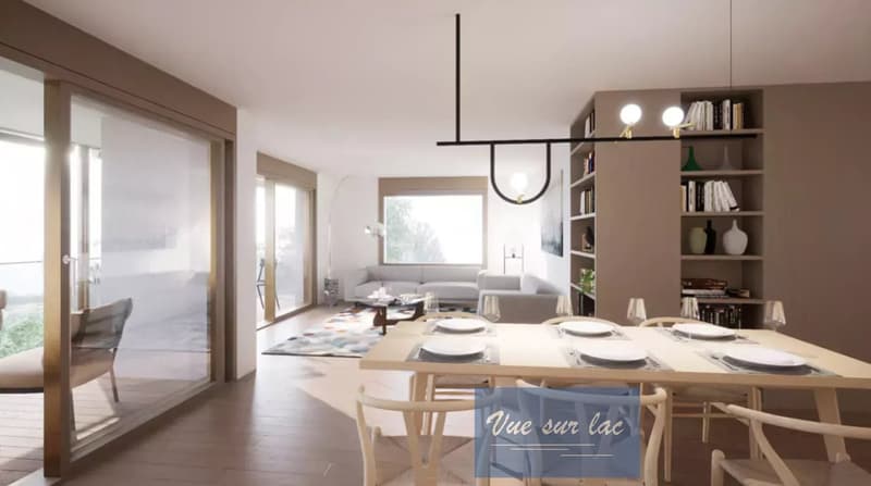 Appartements neufs, vue panoramique sur le lac! (6)