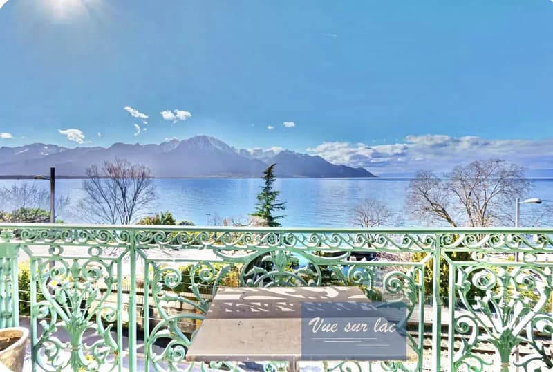 Appartement de charme à Montreux avec vue imprenable (1)