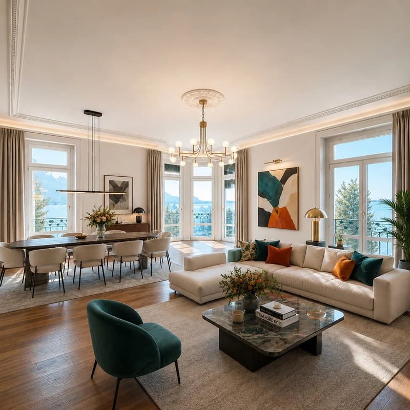 Appartement de Luxe à Territet avec Vue Magnifique (9)