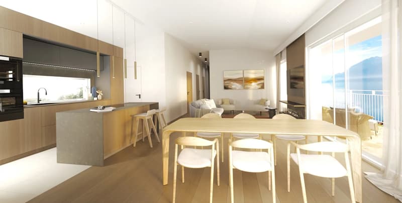 Appartement moderne avec vue spectaculaire à Lavaux (8)
