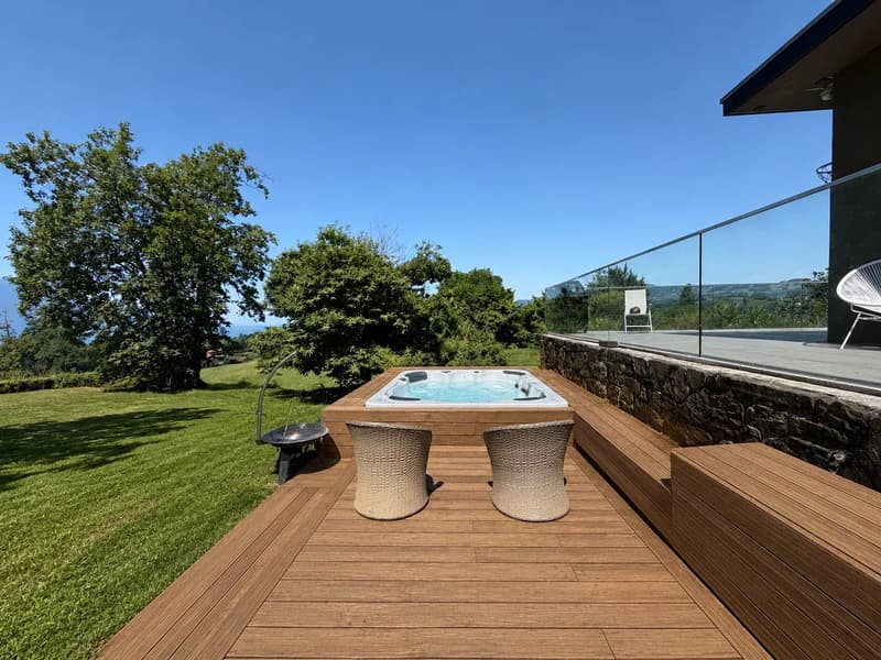 Villa moderne Vue lac. (3)