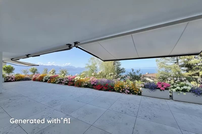 Dernier appartement disponible avec magnifique vue sur lac et les Alpes (2)