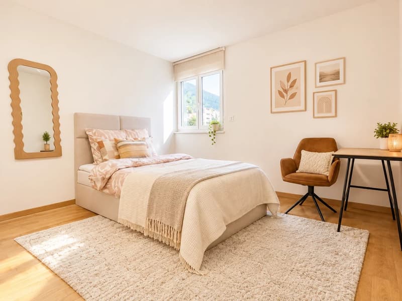 Appartement 5,5 pièces entièrement meublé à deux pas du lac (5)