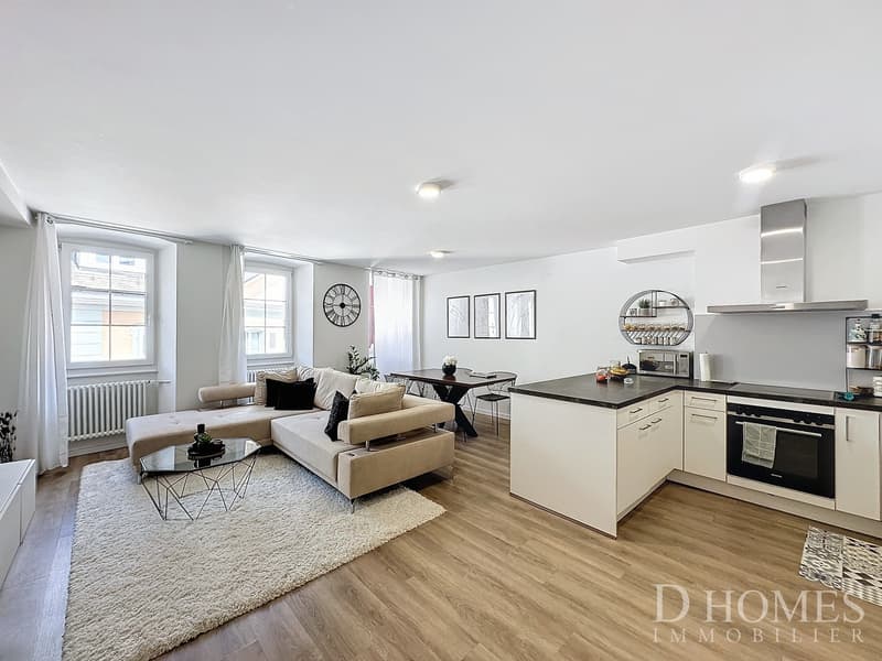 Appartement 2,5 pièces - Spacieux et Rénové