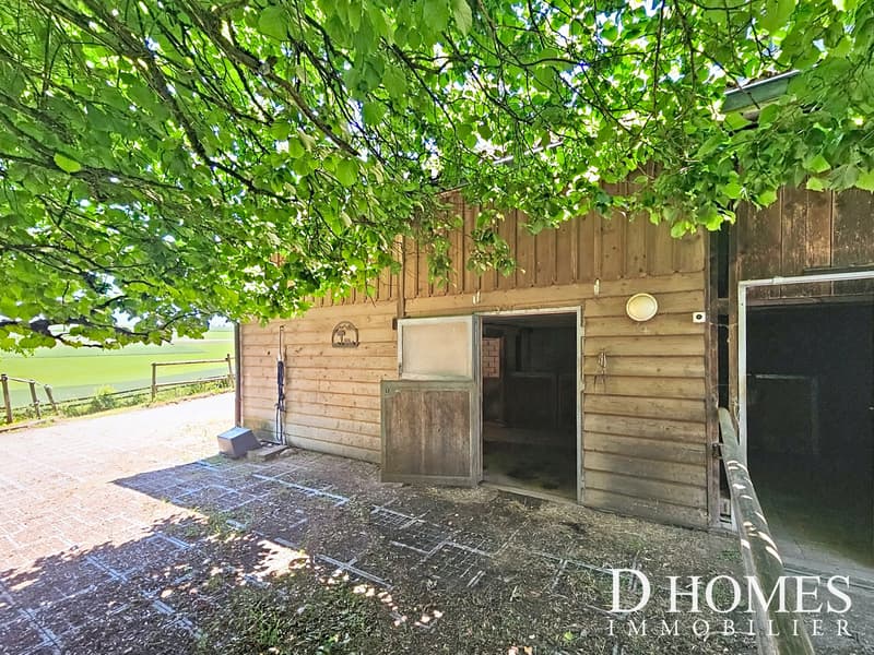 EXCLUSIVITÉ I Propriété de charme rénovée avec 2 boxes à chevaux (11)