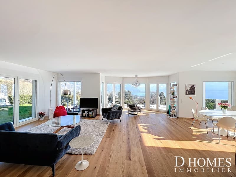 EN EXCLUSIVITÉ I Magnifique villa avec vue imprenable sur le lac (8)