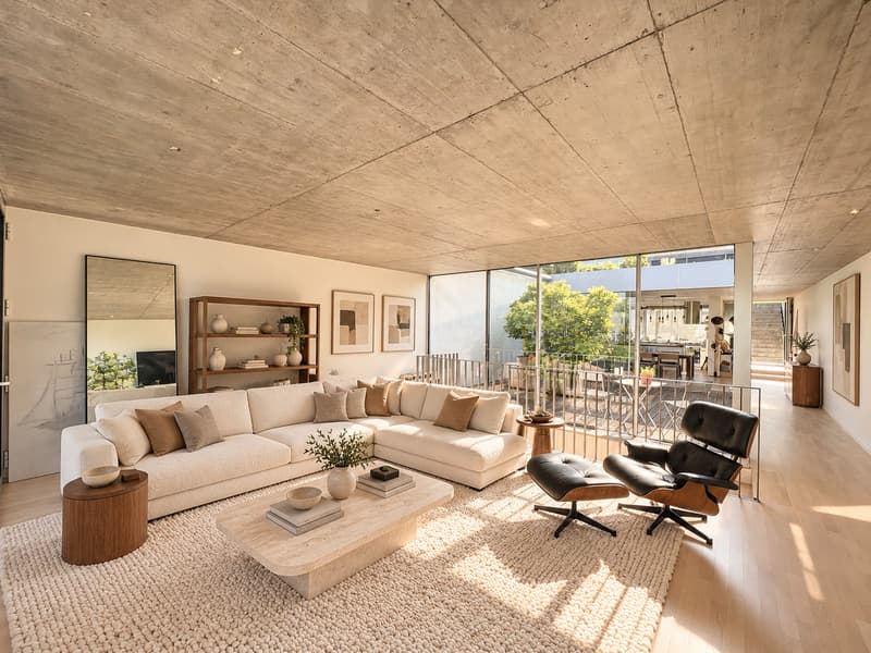 EN EXCLUSIVITÉ I Villa contemporaine en duplex avec vue sur le lac (1)