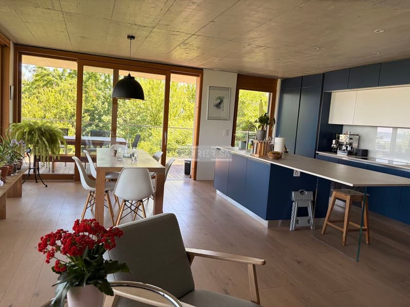 Attique de standing de 6,5 pièces avec grande terrasse (5)