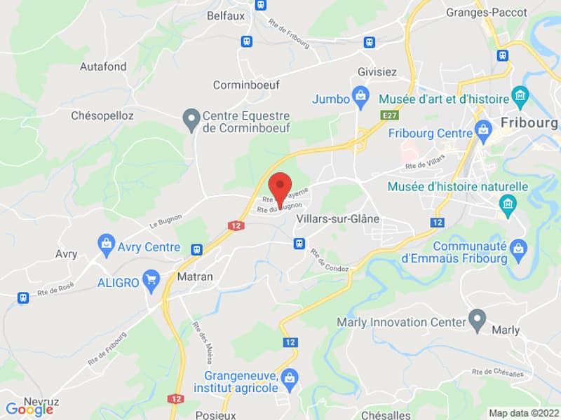 12 places de parking extérieures à louer à Villars-sur-Glâne (2)