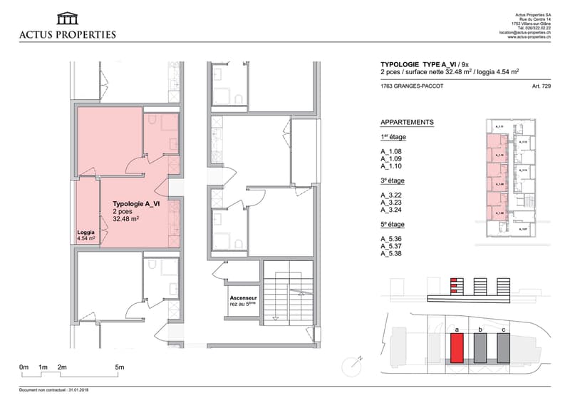 Charmant 2 pièces de 32,50 m2 (6)