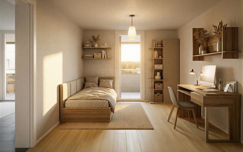 Châtel-Saint-Denis - Appartement neuf 5.5 pièces de 122 m² avec balcon (4)