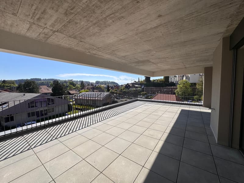 À saisir - Magnifique appartement en attique neuf de 4.5 pièces avec grandes terrasses (2)