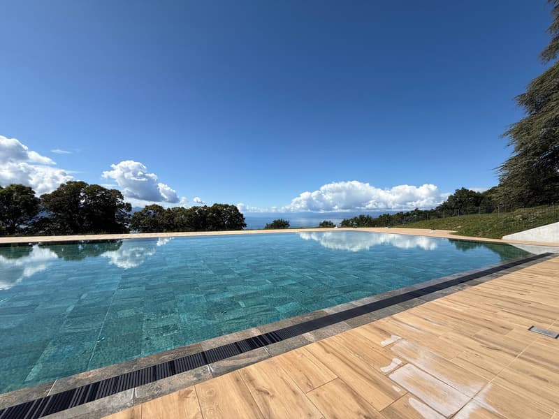 Beau 3.5 pièce neuf de stanting avec terrasse & jardin dans résidence avec piscine (15)