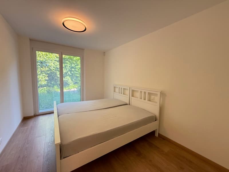Beau 3.5 pièce neuf de stanting avec terrasse & jardin dans résidence avec piscine (9)