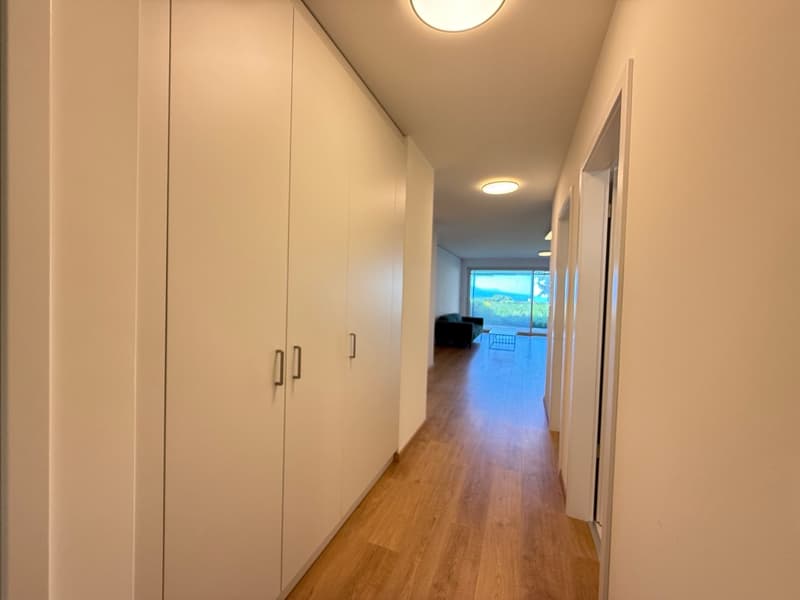 Beau 3.5 pièce neuf de stanting avec terrasse & jardin dans résidence avec piscine (8)