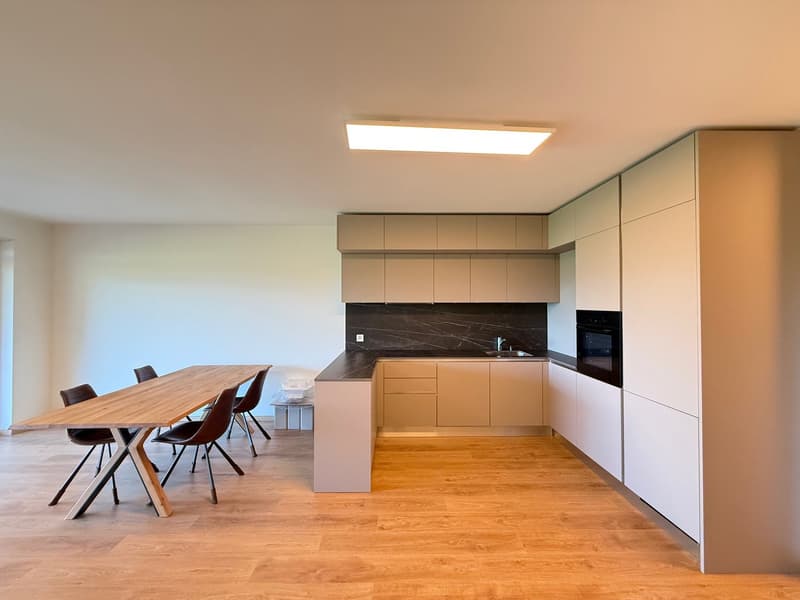 Beau 3.5 pièce neuf de stanting avec terrasse & jardin dans résidence avec piscine (3)