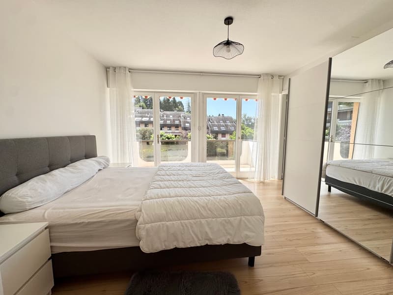 Bel appartement meublé de 2,5 pièces avec balcon à Brent (8)