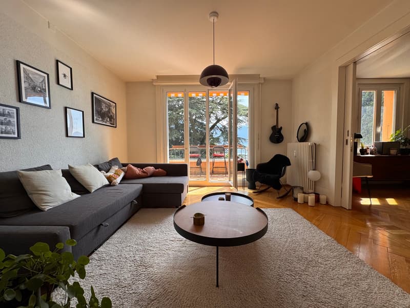 Charmant appartement de 4 pièces avec belle vue sur le lac (1)