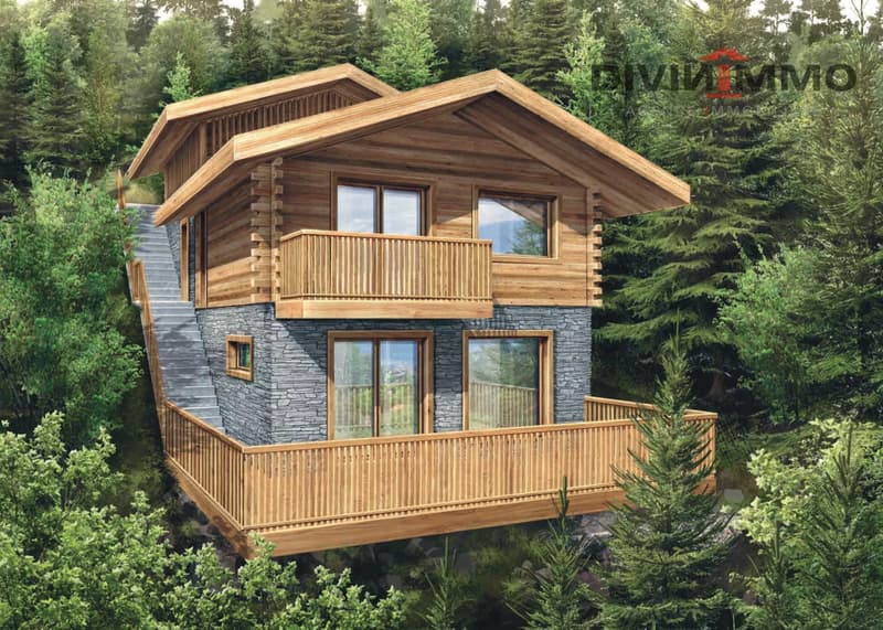 Superbe chalet luxueux de 4.5 pièces sur les hauts de Savièse (11)