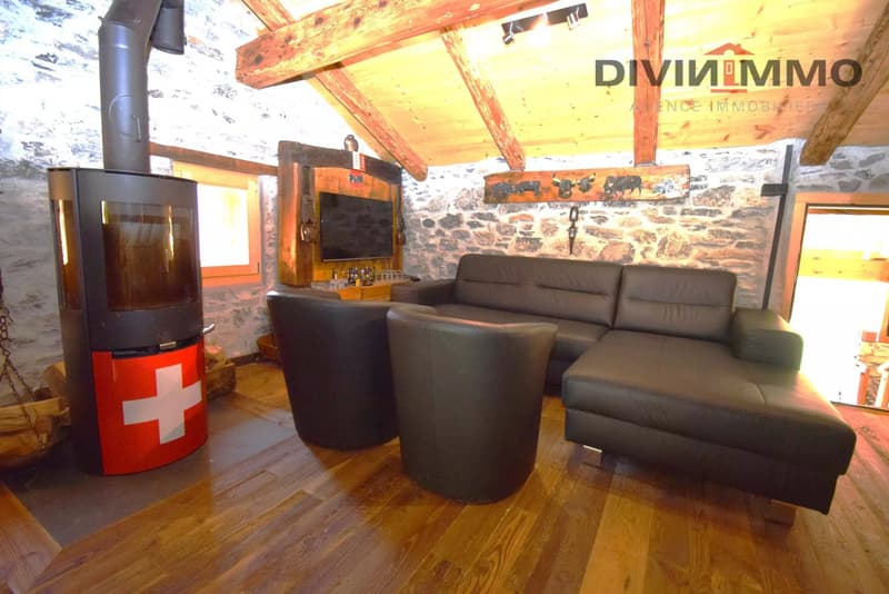 Chalet atypique aux Mayens-de-My de Conthey (7)
