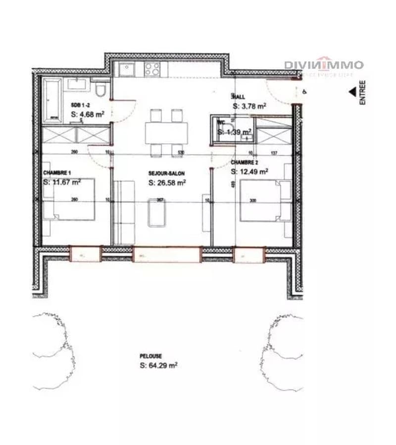 Appartement de 3.5 pièces, neuf (6)