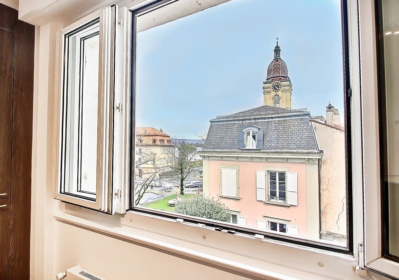 Vue depuis la cuisine