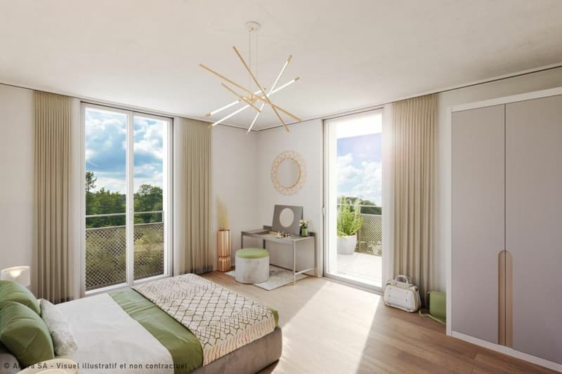 Prairie 1, pour senior - Appartement 2.5 pièces au 3ème étage (5)