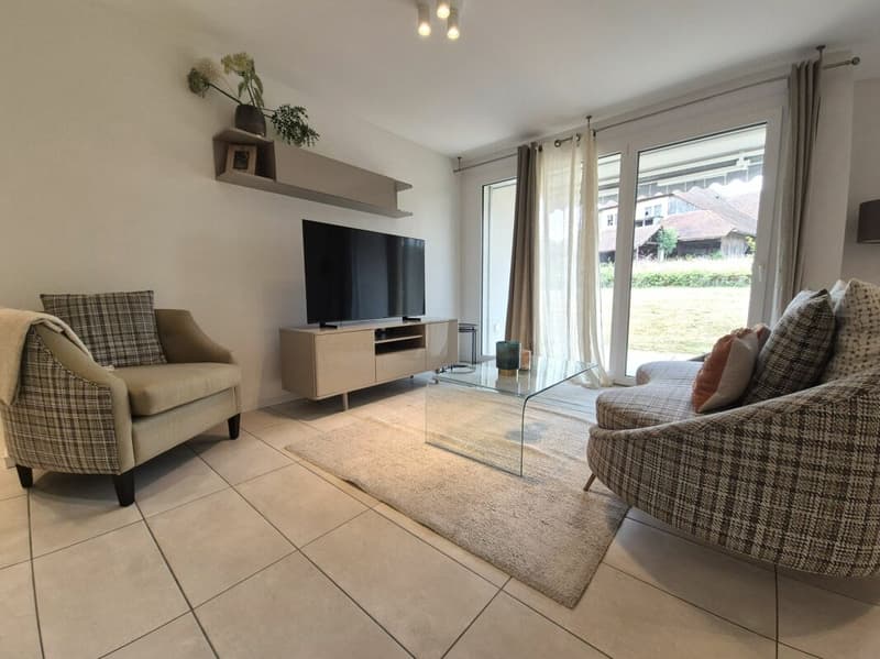 Grandcour - Appartement meublé 2.5 pièces au rez-de-chaussée (2)