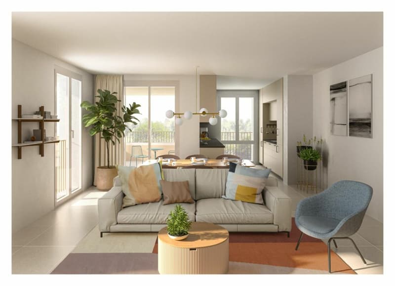 Prairie 4 - Appartement 5.5 pièces au rez-de-chaussée (2)