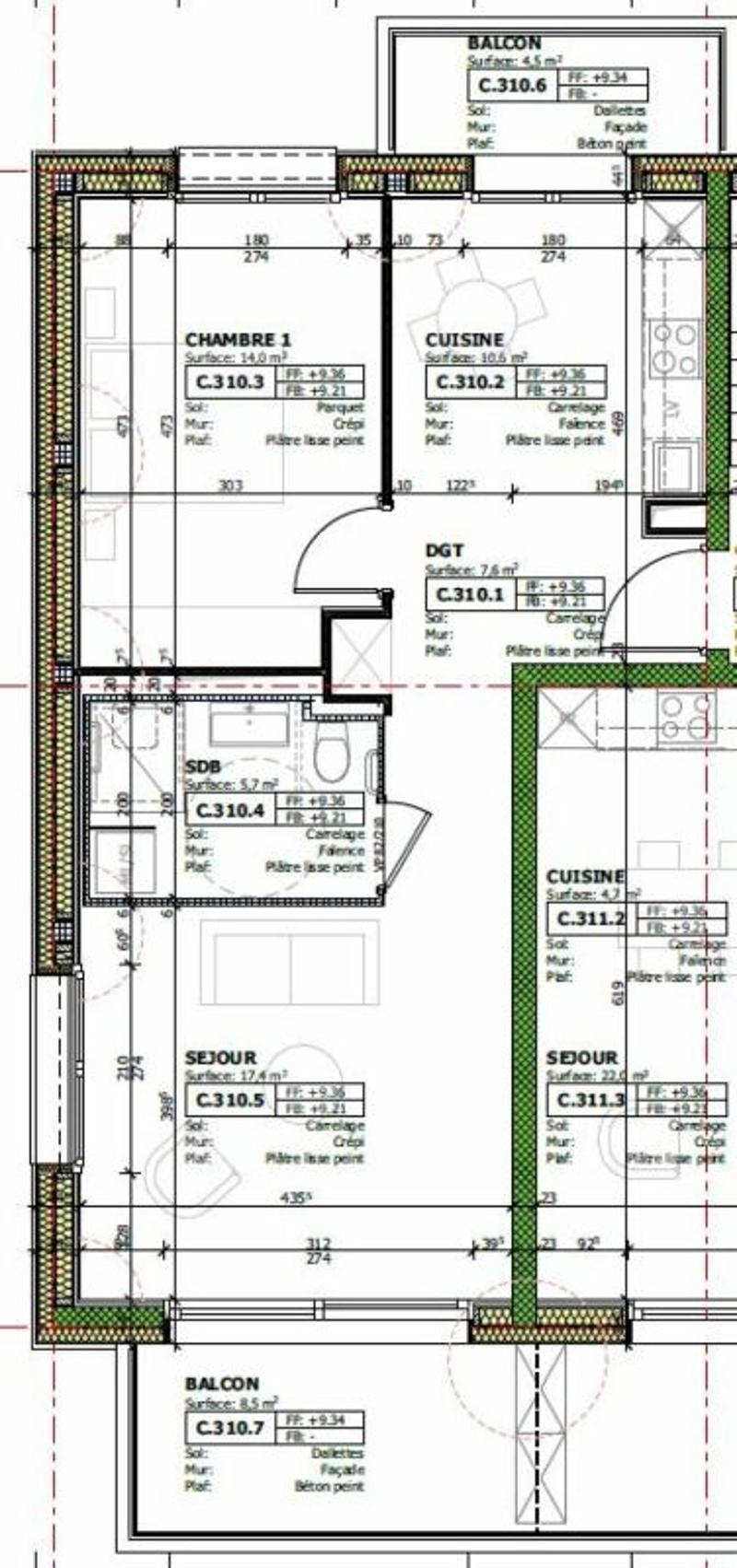 Prairie 1 - Appartement 2.5 pièces au 3ème étage (9)