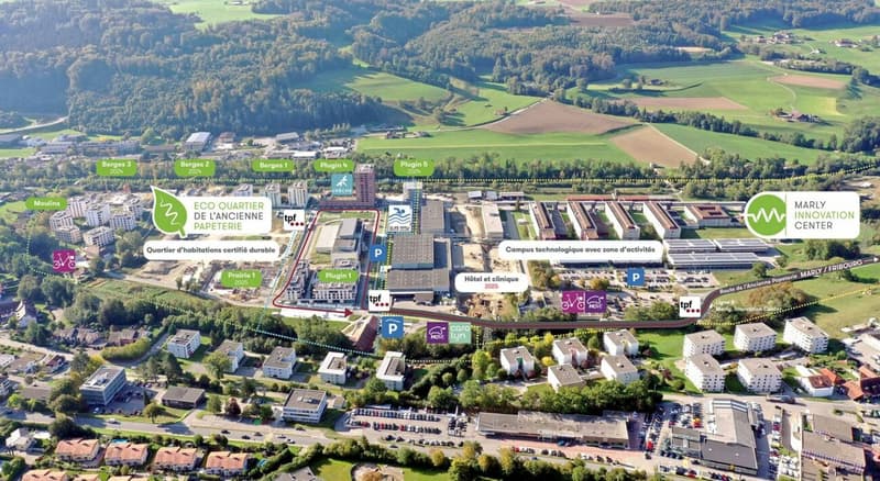 Vue aérienne